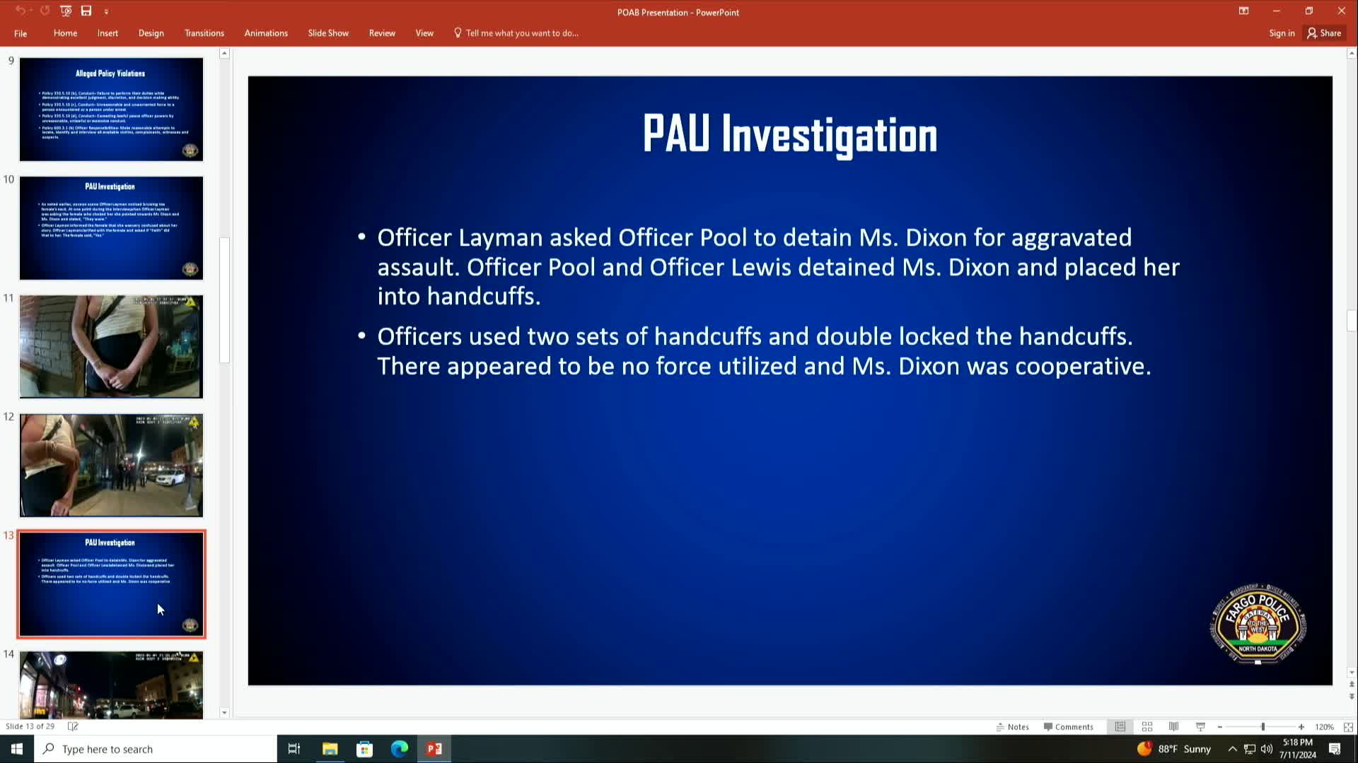 Police Body Cam Footage Sparks Controversy Over Assault Claims