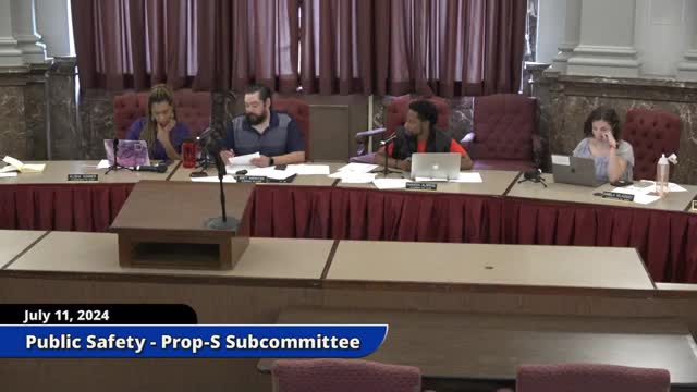 City Committee Approves Million Dollar Funding for Safety Programs