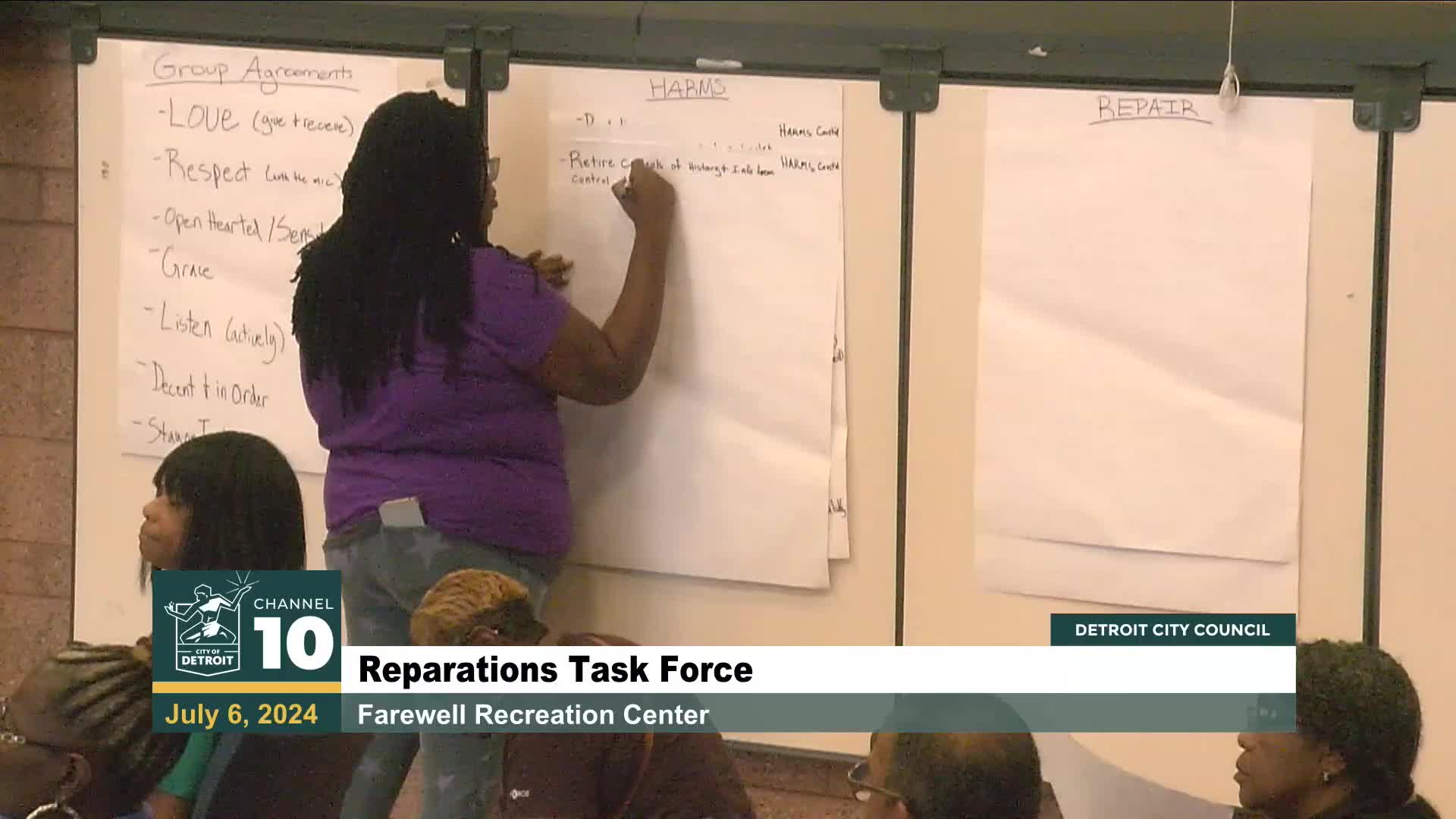 Community demands transparency and equity in Detroit's economy