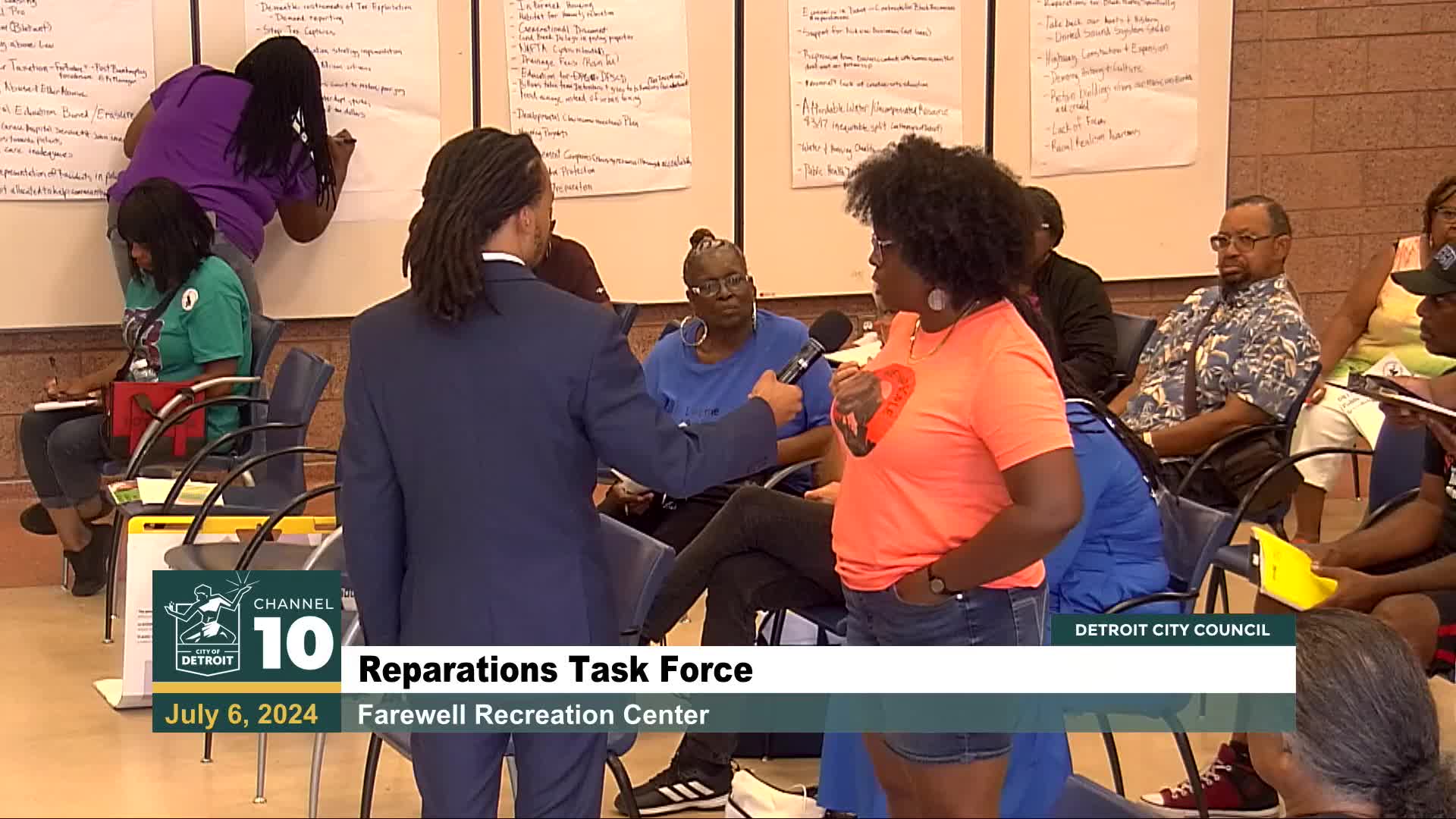 Activists demand bold reforms for Detroit's future