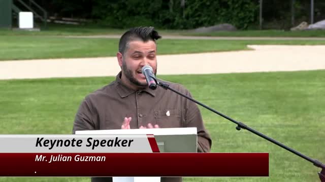 Valedictorian inspires graduates to embrace unexpected paths