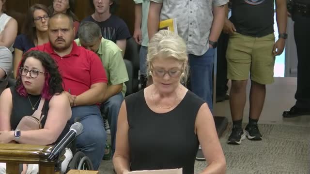 Community demands humane solutions to homelessness crisis