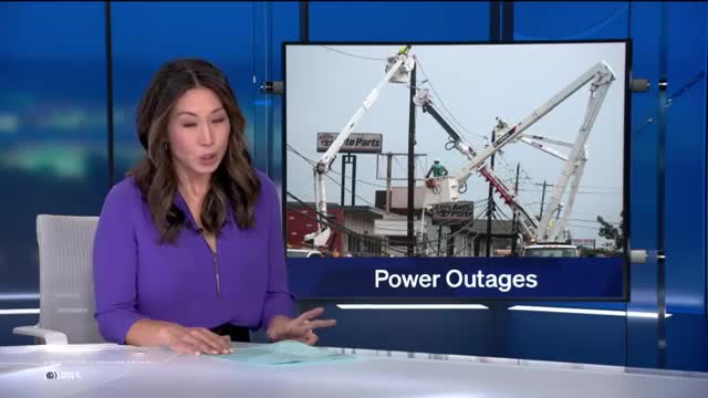 Power outages persist in Houston as storm recovery efforts continue