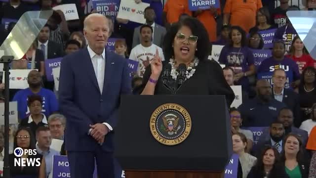 Biden champions democracy while Trump promotes autocracy