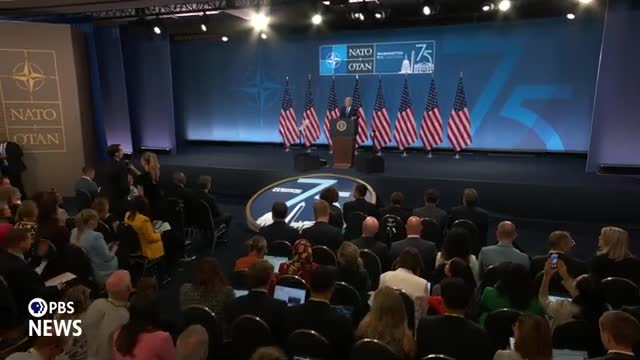 Biden vows to strengthen NATO and support Ukraine against Russia