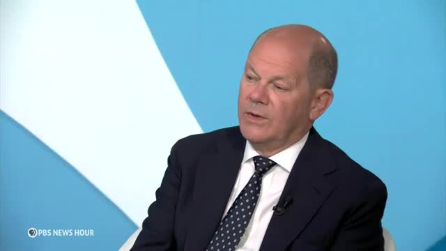 Chancellor Scholz addresses global crises and far-right rise