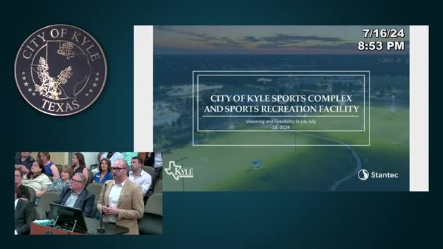 Kyle plans transformative sports complex to boost community engagement