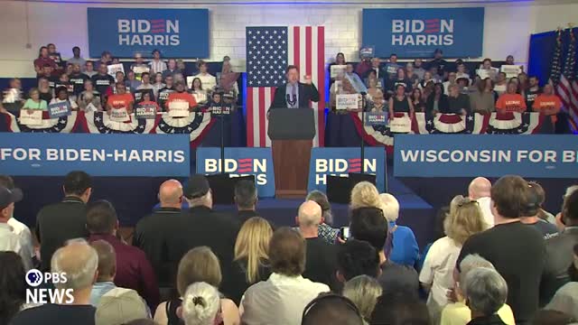 Biden and Harris rally Wisconsin for 2024 election fight