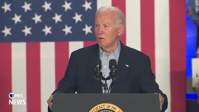 Biden warns democracy at stake in fight against Trump