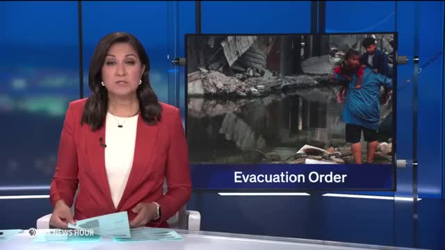 Israel orders mass evacuations as military strikes intensify