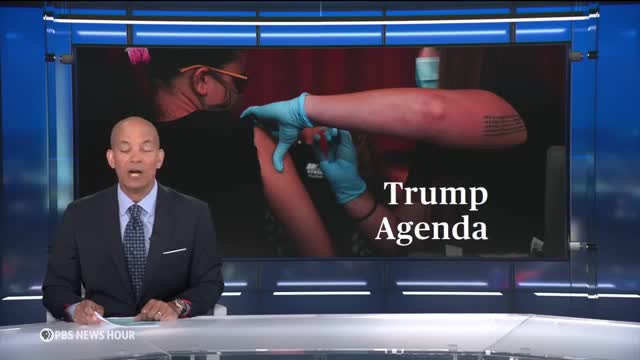 Trump threatens education funding over vaccine mandates