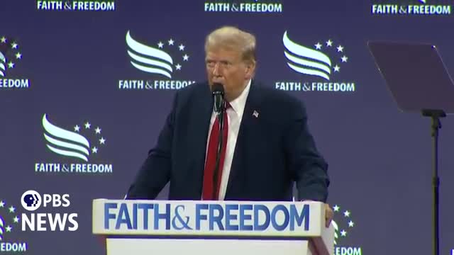 Trump vows to restore America and stop the steal