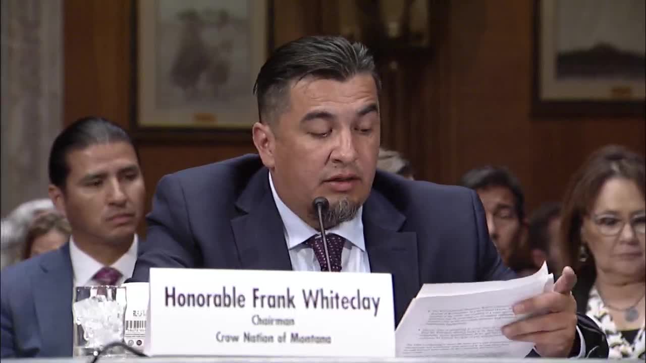 Crow Tribe pushes for urgent water rights and infrastructure reforms