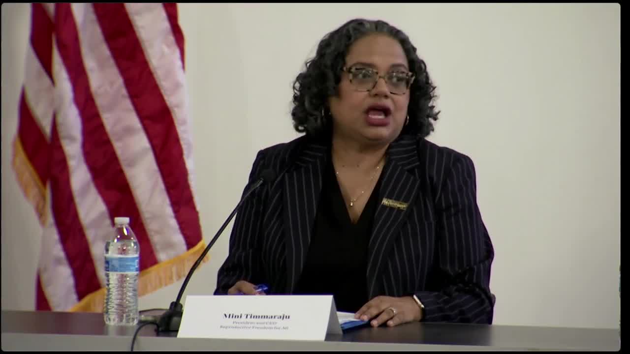 Congress pushes for federal abortion rights and healthcare access