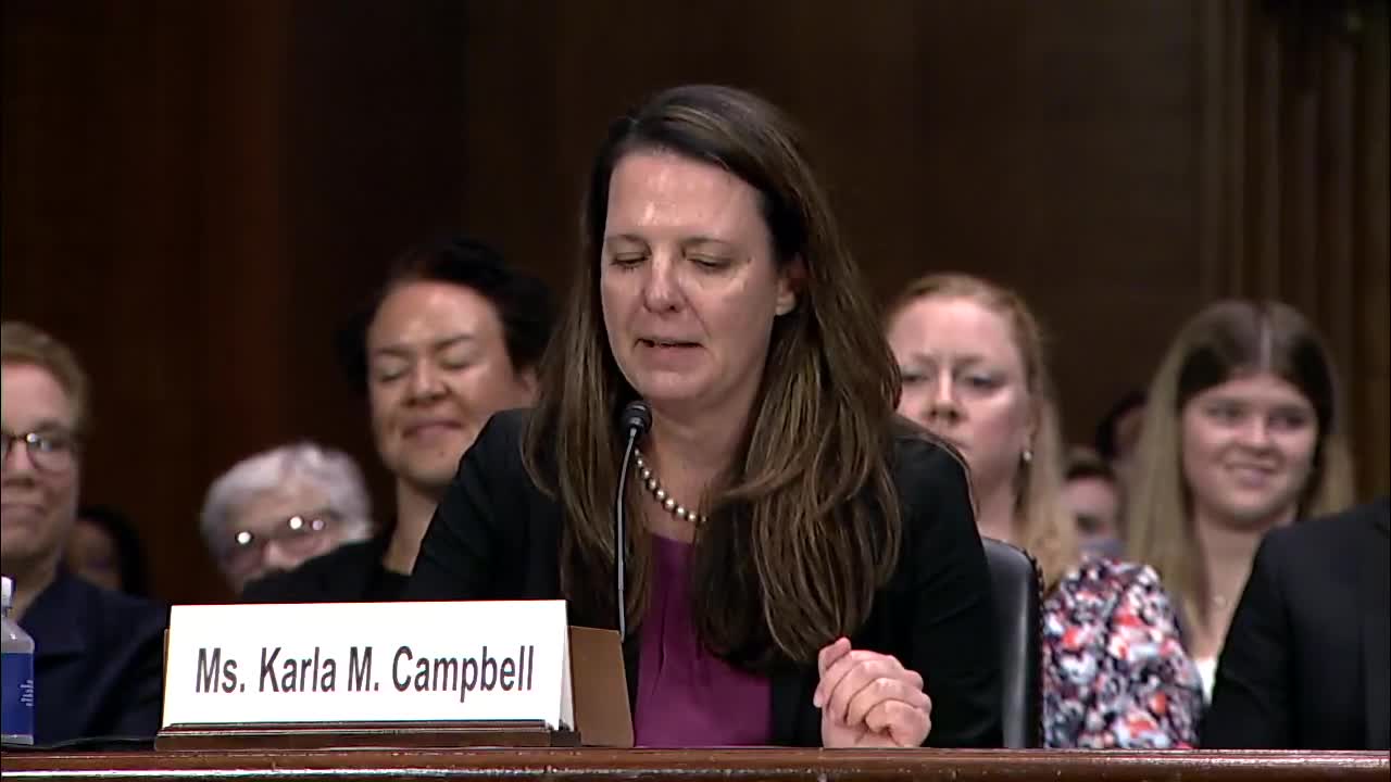 Nominee honors family legacy during emotional Senate hearing