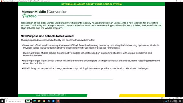 School District Unveils Ambitious Renovation and Relocation Plans