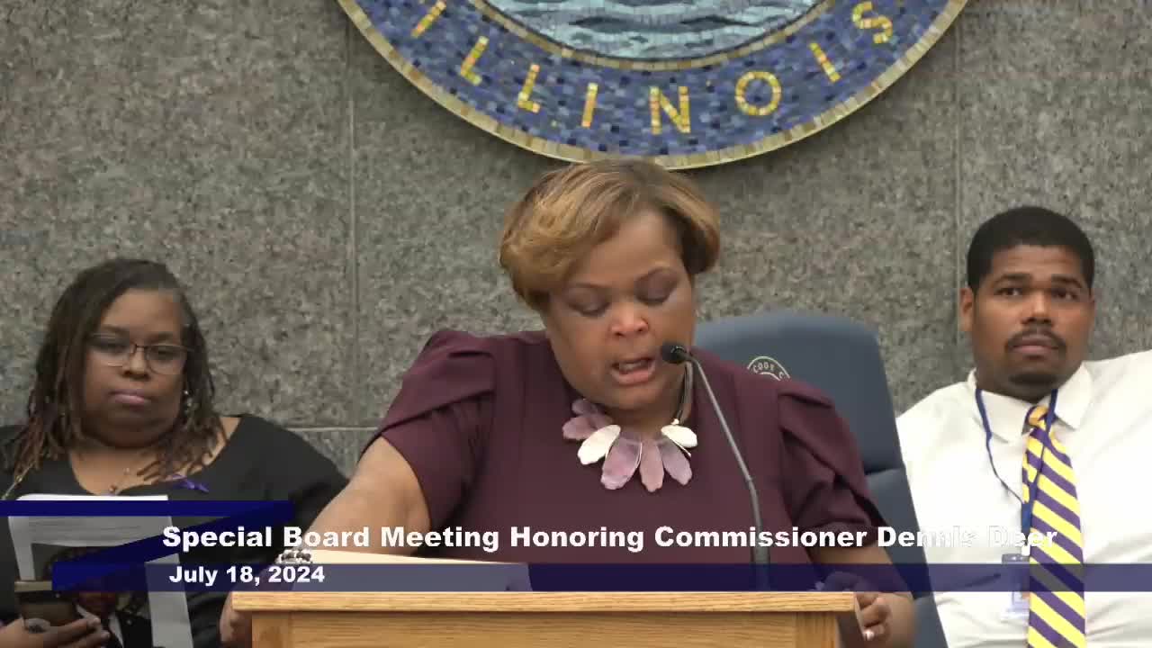 Community honors legacy of beloved Commissioner Dennis Dear