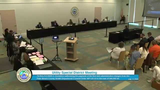 Riviera Beach faces water crisis amid investigation turmoil