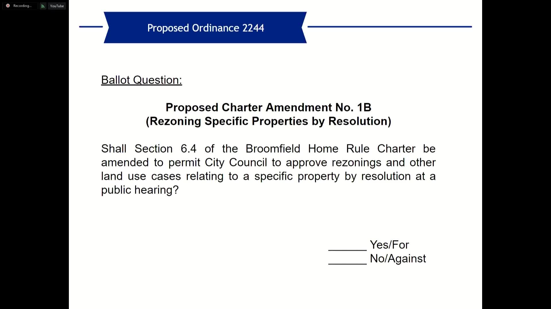 City Council Proposes Major Charter Changes Amid Public Outcry