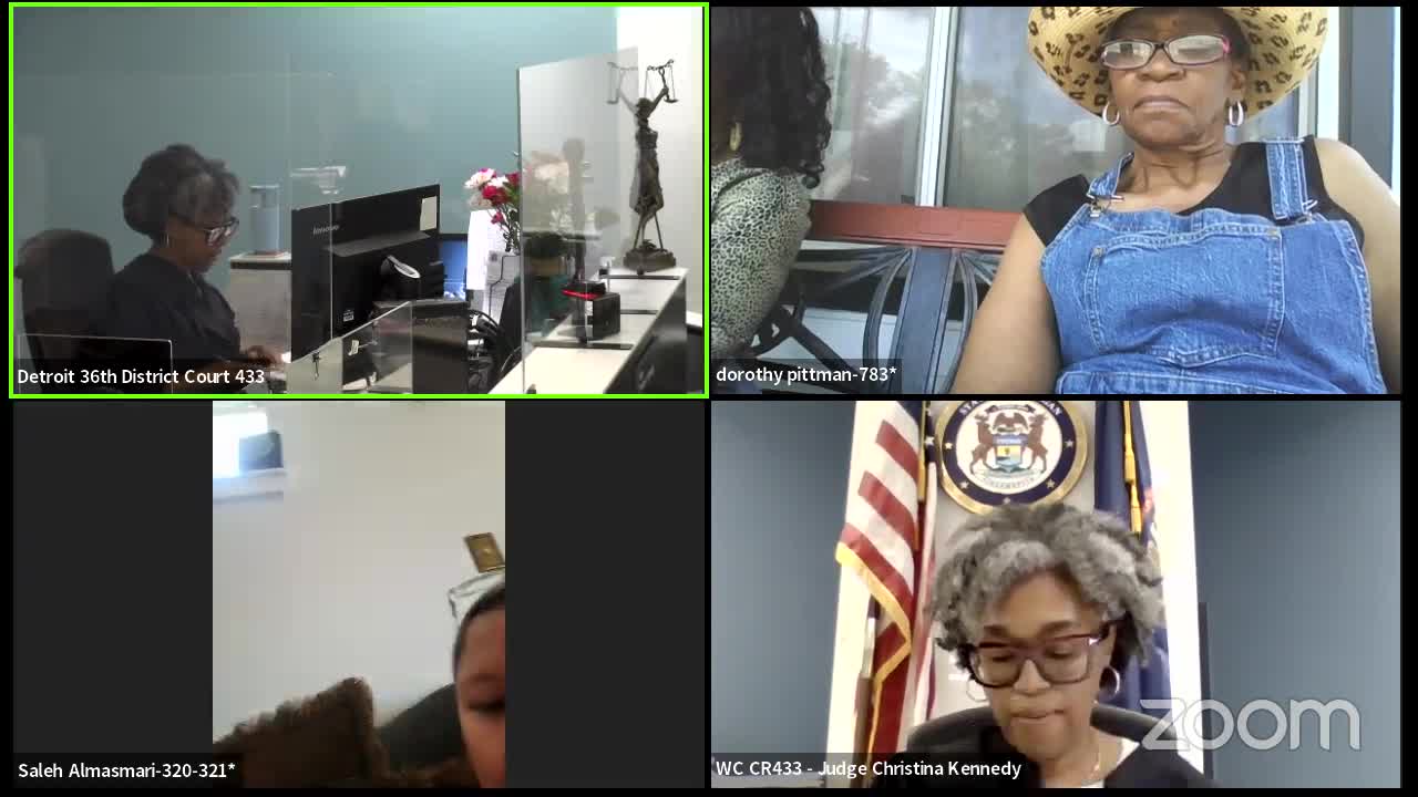 Courtroom drama unfolds over eviction dispute