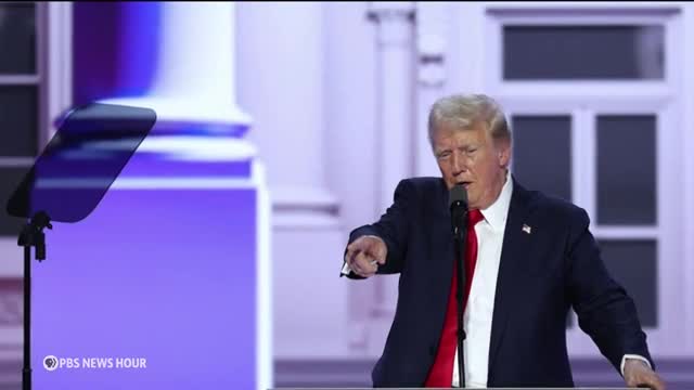 Trump's speech reveals chaos and dark rhetoric ahead