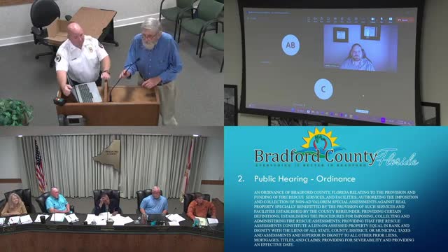 County officials face backlash over rushed fire rescue funding plan