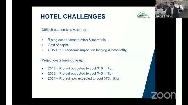 City Council Considers Major Hotel Project Amid Rising Costs