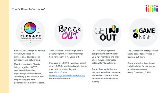 Community center plans ambitious growth for Pride events