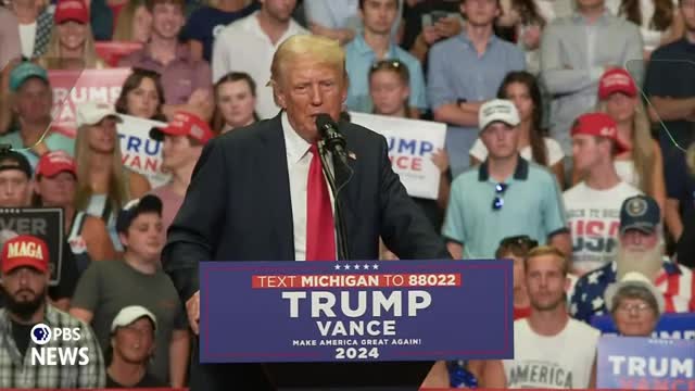 Trump vows to restore American manufacturing and protect Social Security