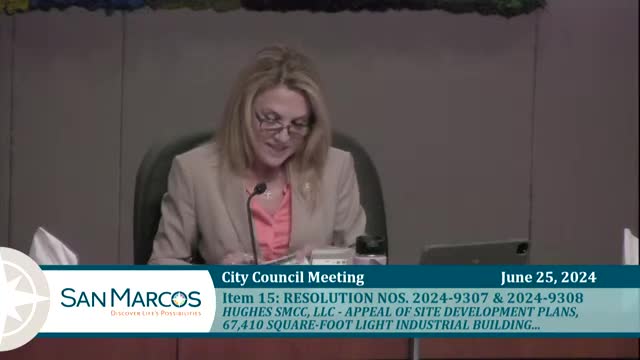 City Council Faces Controversy Over Hughes Industrial Project