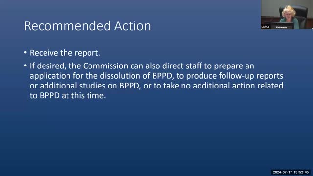 Community debates future of Broadmoor Police Department