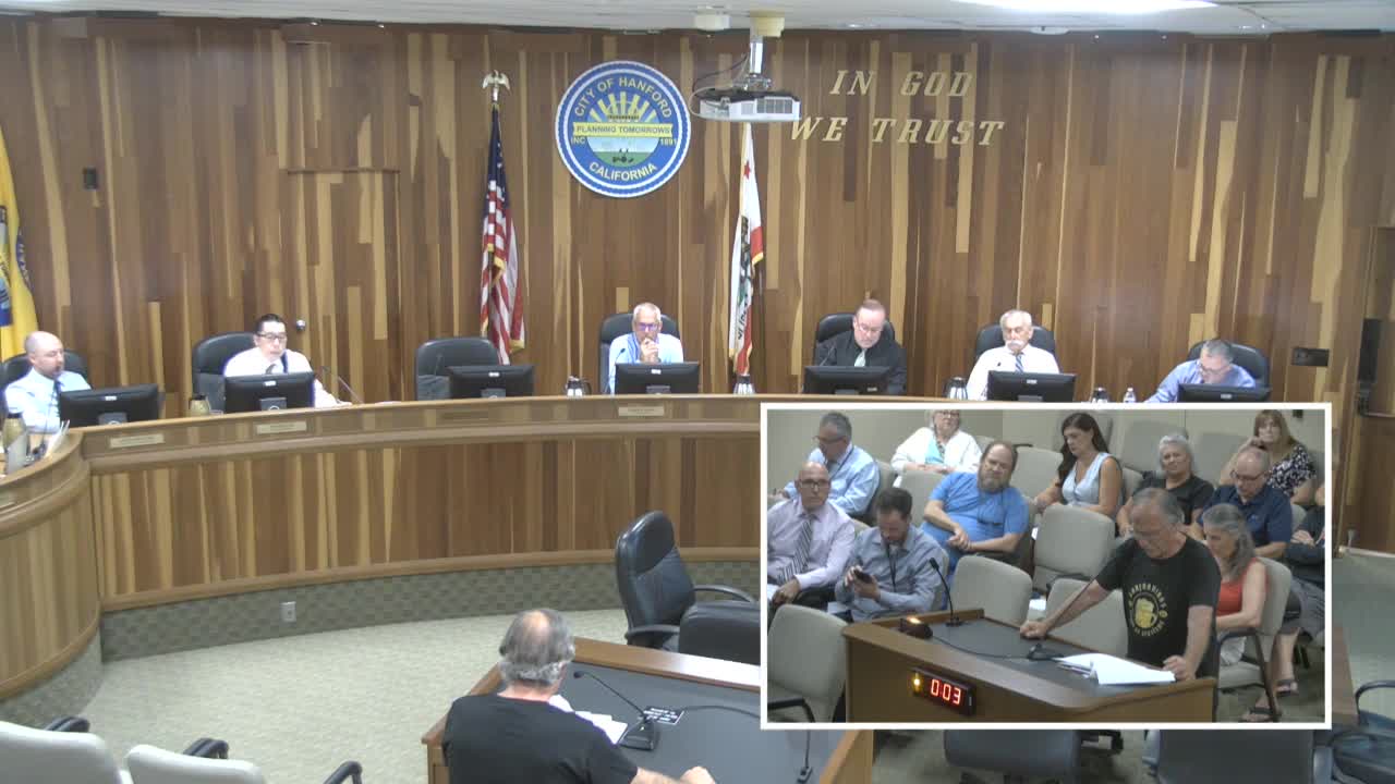 Hanford Council Debates Crucial Sales Tax for Public Services