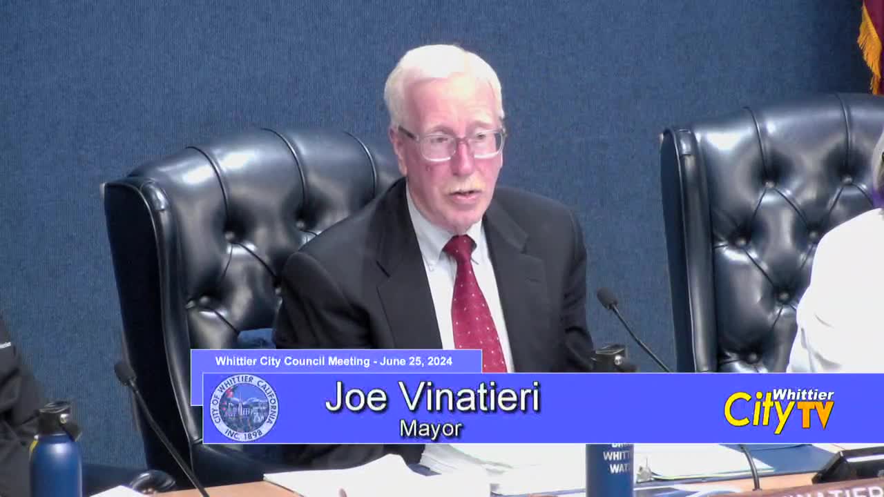 Whittier mourns loss of beloved former city manager
