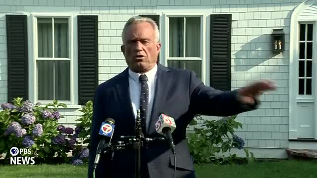 Candidate claims he alone can defeat Trump in 2024