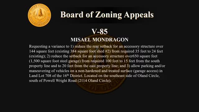 Neighbors rally against controversial garage variance request