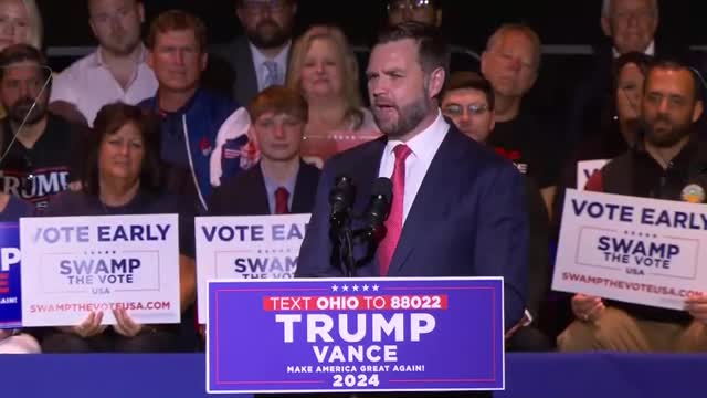 Trump ally slams Biden and Harris in fiery speech