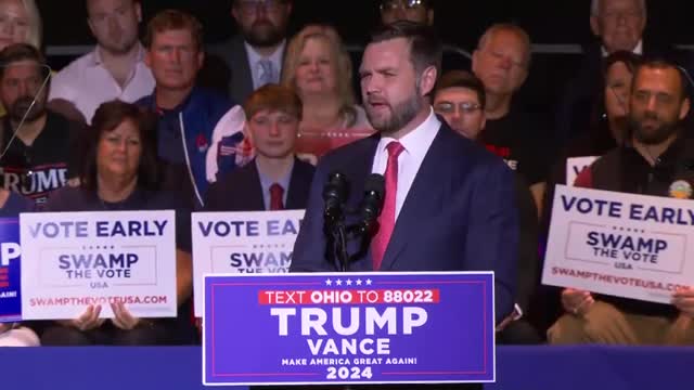 Trump ally slams Biden and Harris in fiery speech