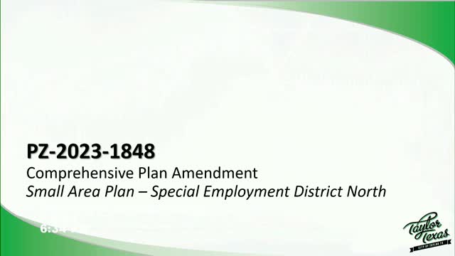 City unveils ambitious plan for special employment district