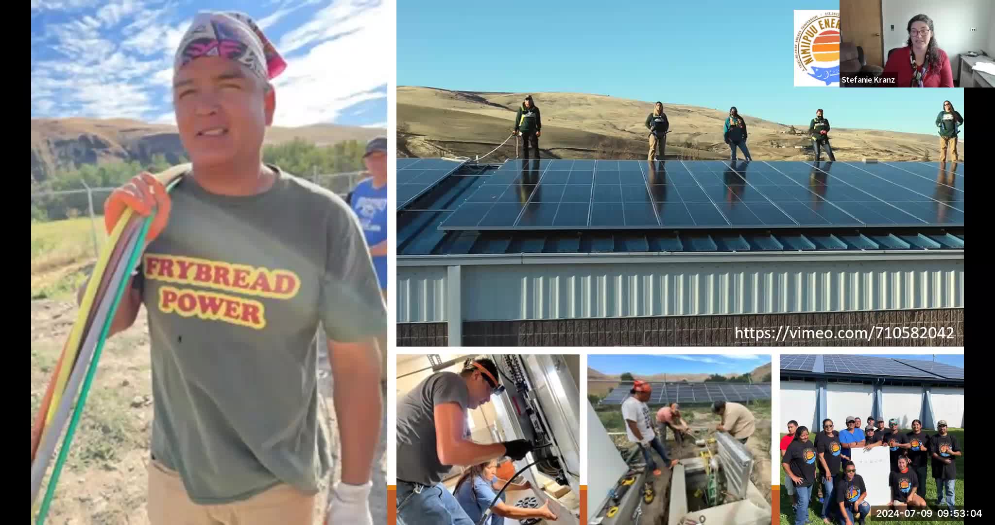 Tribe leads innovative solar project for climate resilience