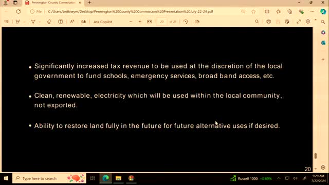 Renewable energy vision promises clean future and economic growth