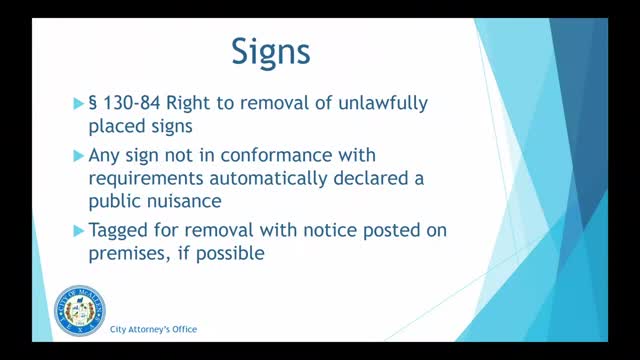 City cracks down on illegal signs with new enforcement measures