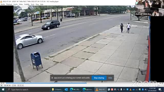 Video evidence reveals critical moments before shooting incident