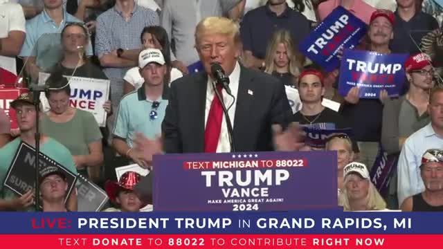 Trump claims indictments are political attacks against him