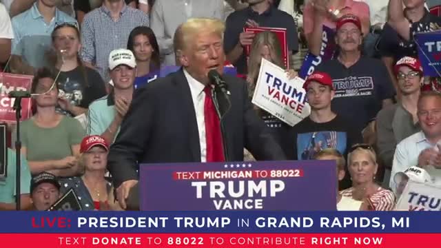 Trump vows to reclaim White House with bold promises