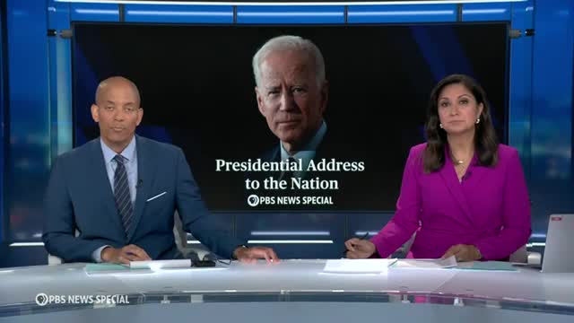 Biden defends legacy in pivotal Oval Office address