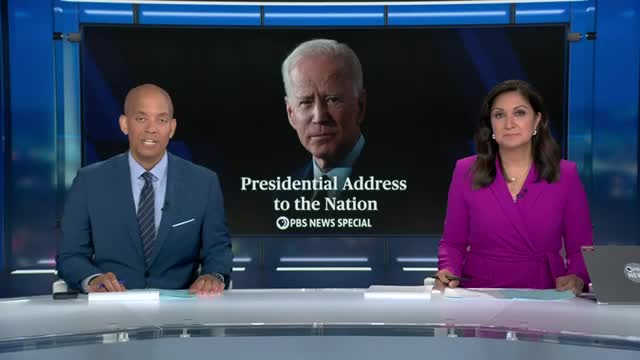 Biden addresses nation after surprising campaign exit