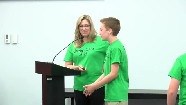 Fifth graders inspire with heartfelt Earth Day poem