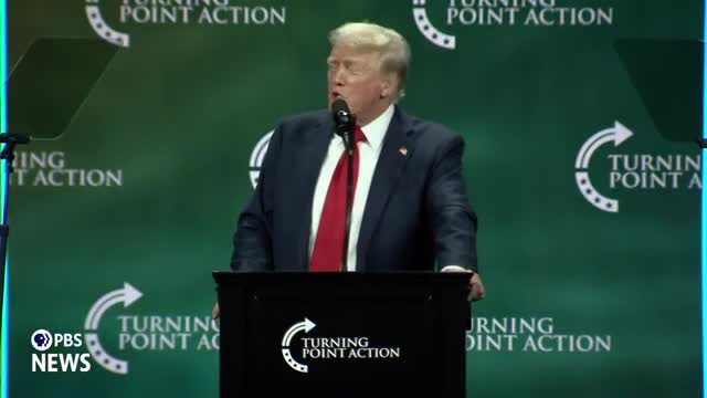 Trump rallies supporters to defeat Kamala Harris in 2024