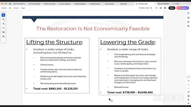 Demolition proposed for historic home amid costly repairs