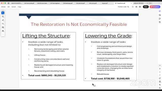 Lifting homes costs soar to over one million dollars